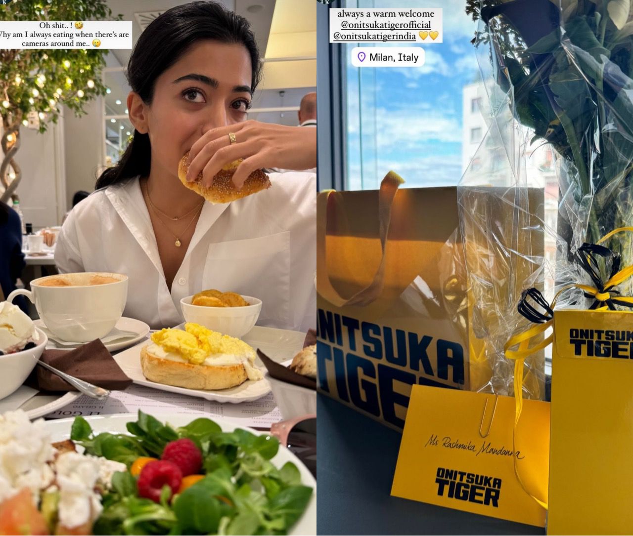 Rashmika Mandanna teases runway appearance for Japanese brand at Milan Fashion Week 2024