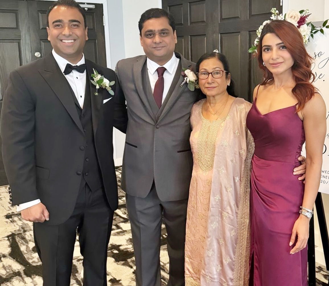 Samantha Ruth Prabhu radiates joy at brother David’s wedding in Lake Geneva