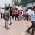 BJYM stages protest at Jagan’s house over Tirumala laddu row