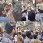 Congress, BRS workers clash at Telangana Bhavan in Hyderabad