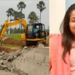 GVMC officials Demolished Vijayasai Reddy Daughter’s Illegal Construction!
