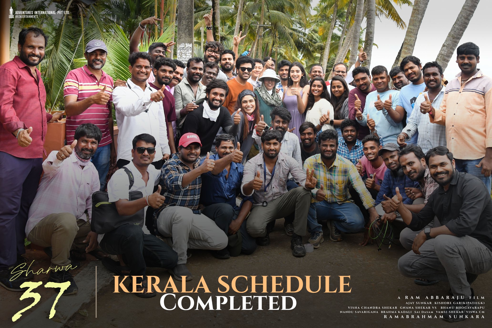 Sharwa37: Team Completes Important Schedule in the Stunning Backdrops of Kerala