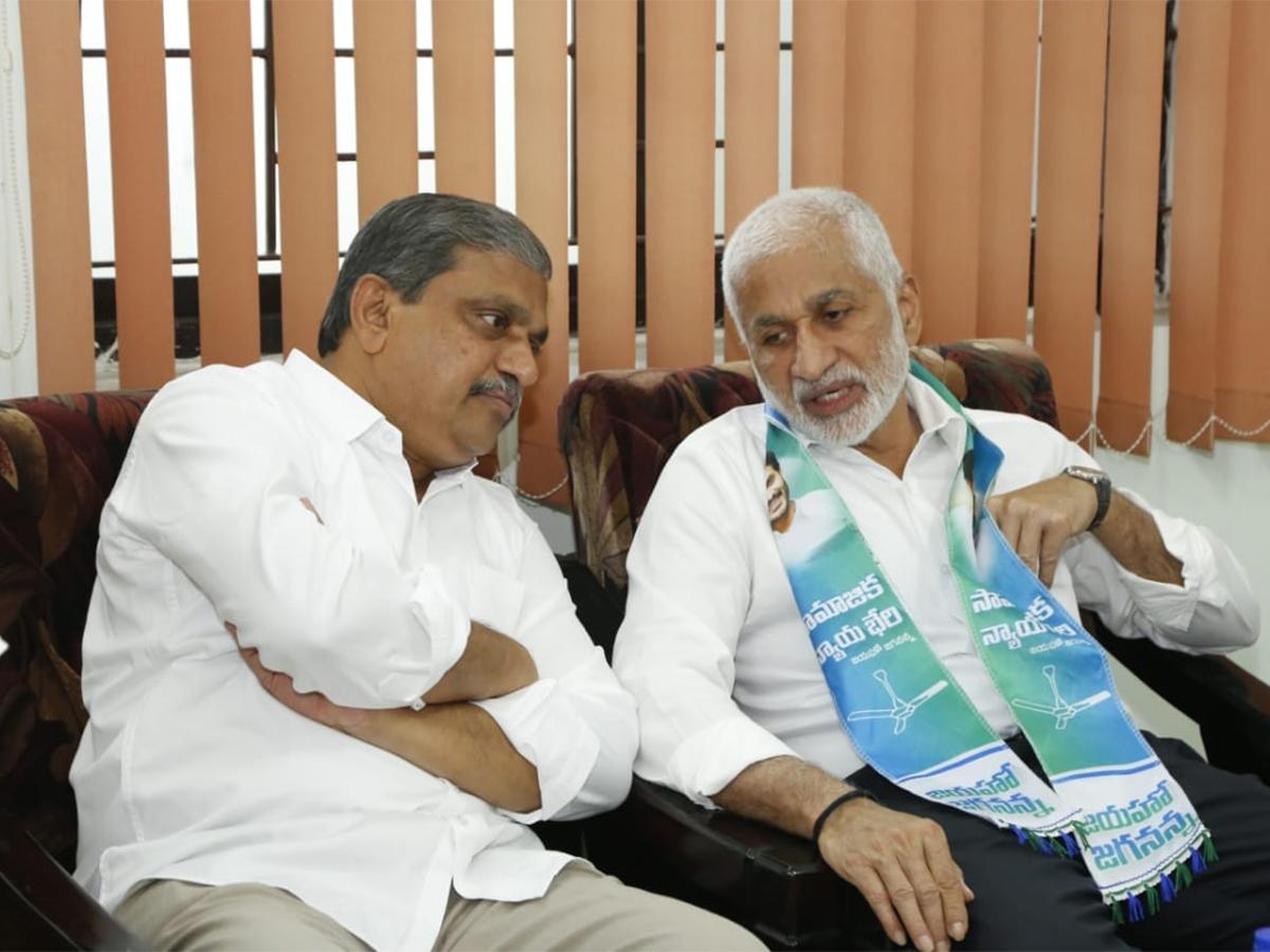 Both Sajjala, Viajayasai Reddy Are Absconding These Days!