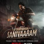 Saripodhaa Sanivaaram Now Streaming on Netflix