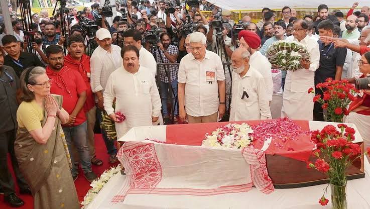 Sea of Mourners Bids Adieu To CPM stalwart Yechury
