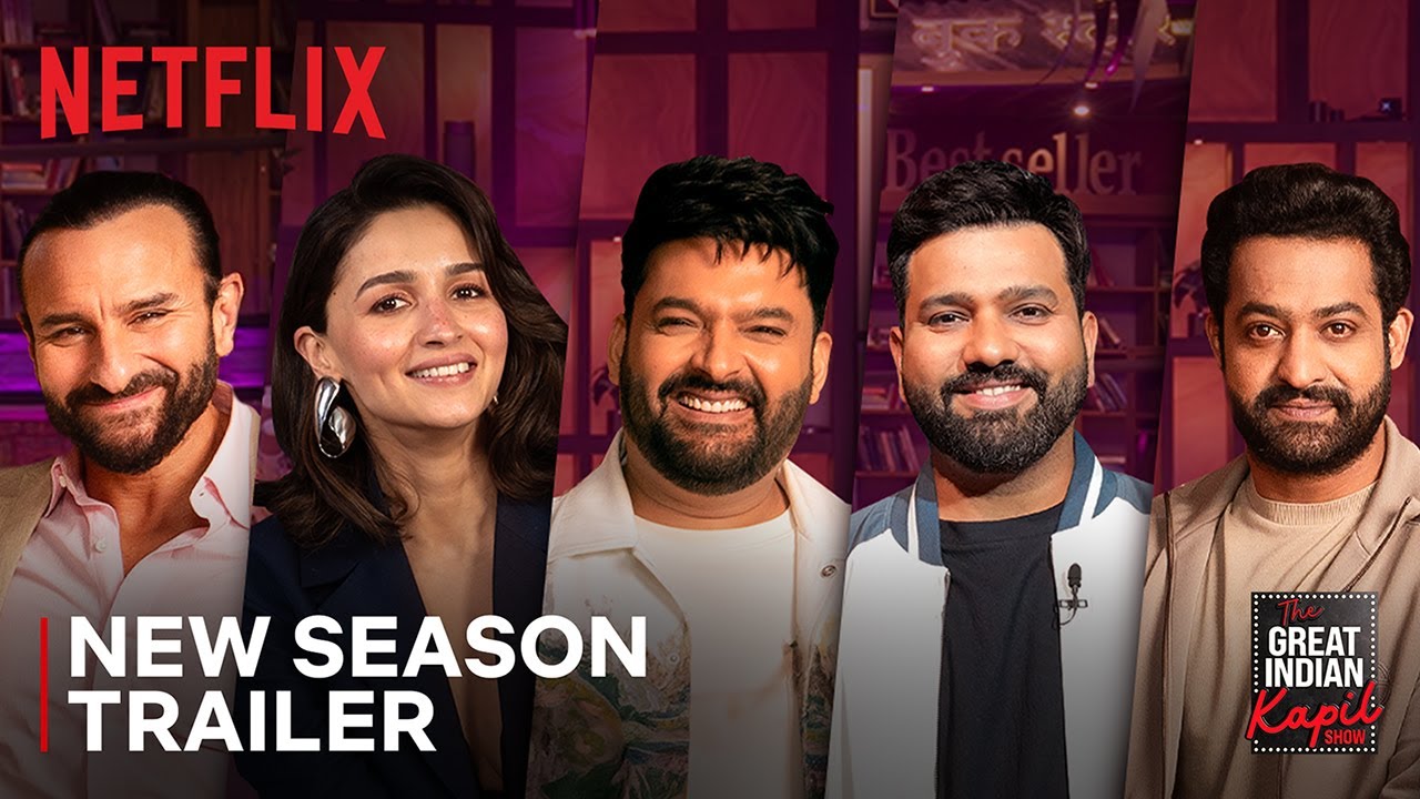 Alia Bhatt, Rohit Sharma, NTR Jr, KJo to appear in new season of ‘The Great Indian Kapil Show’