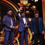 Photo Moment: Chiranjeevi Celebrates IIFA Honor with Venkatesh and Balakrishna
