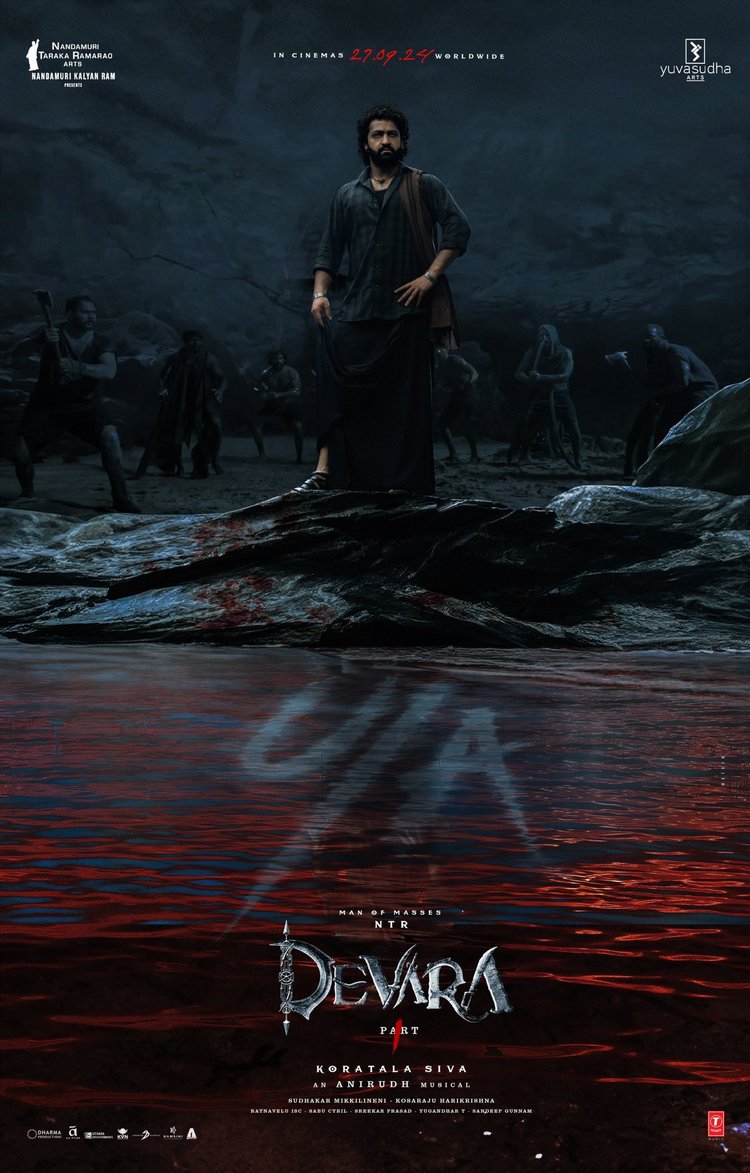 Innovative Promotions for Devara Tarak’s Cutout Floating on the Sea