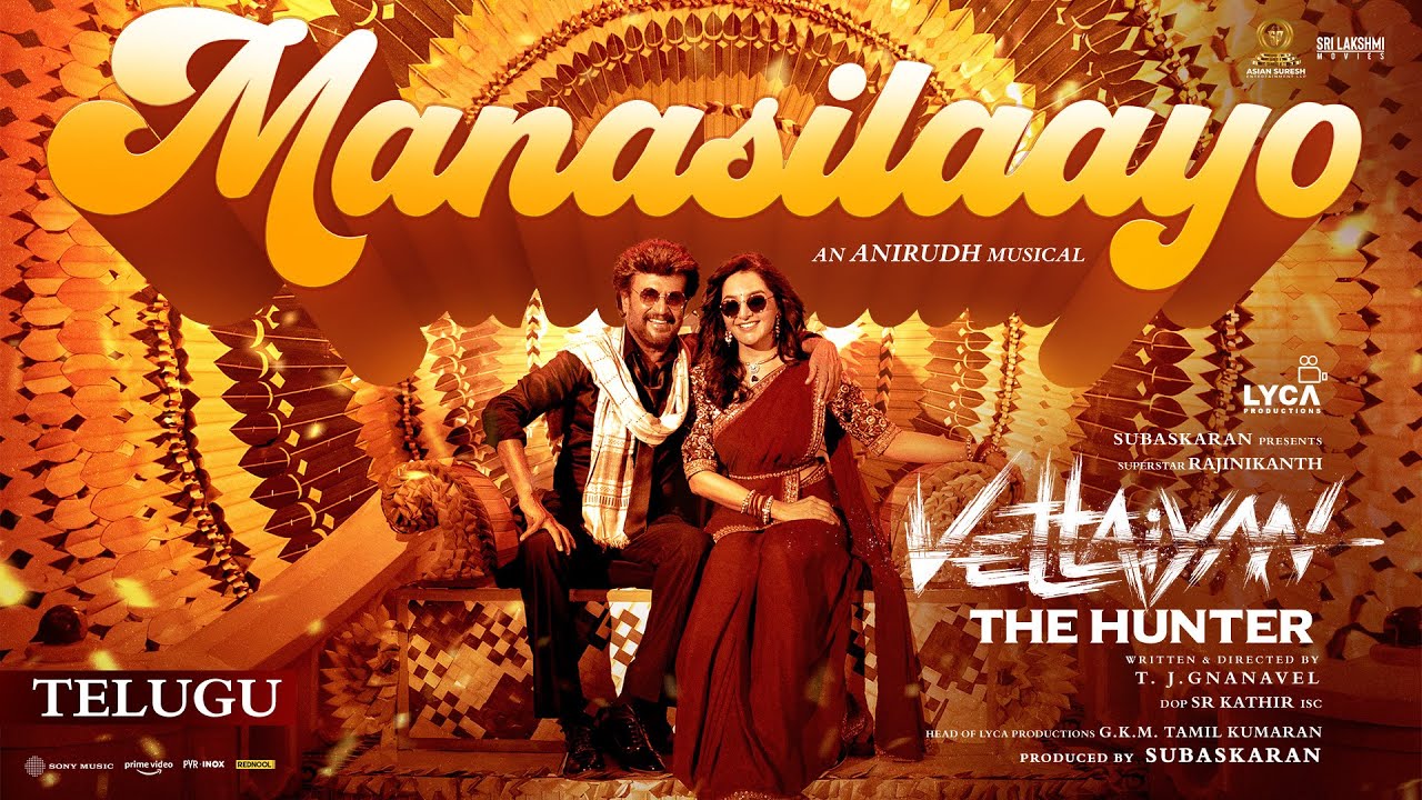 Manasilaayo: Anirudh’s Energetic Dance Hit Lights Up Vettaiyan