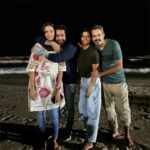  NTR And Prashanth Neel Shine In Joyous Beachside Photo with Their Wives