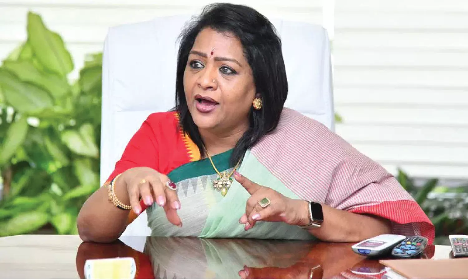 Case Registered Against GHMC Mayor Gadwal Vijayalakshmi