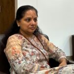 BRS leader Kavitha admitted to hospital for tests