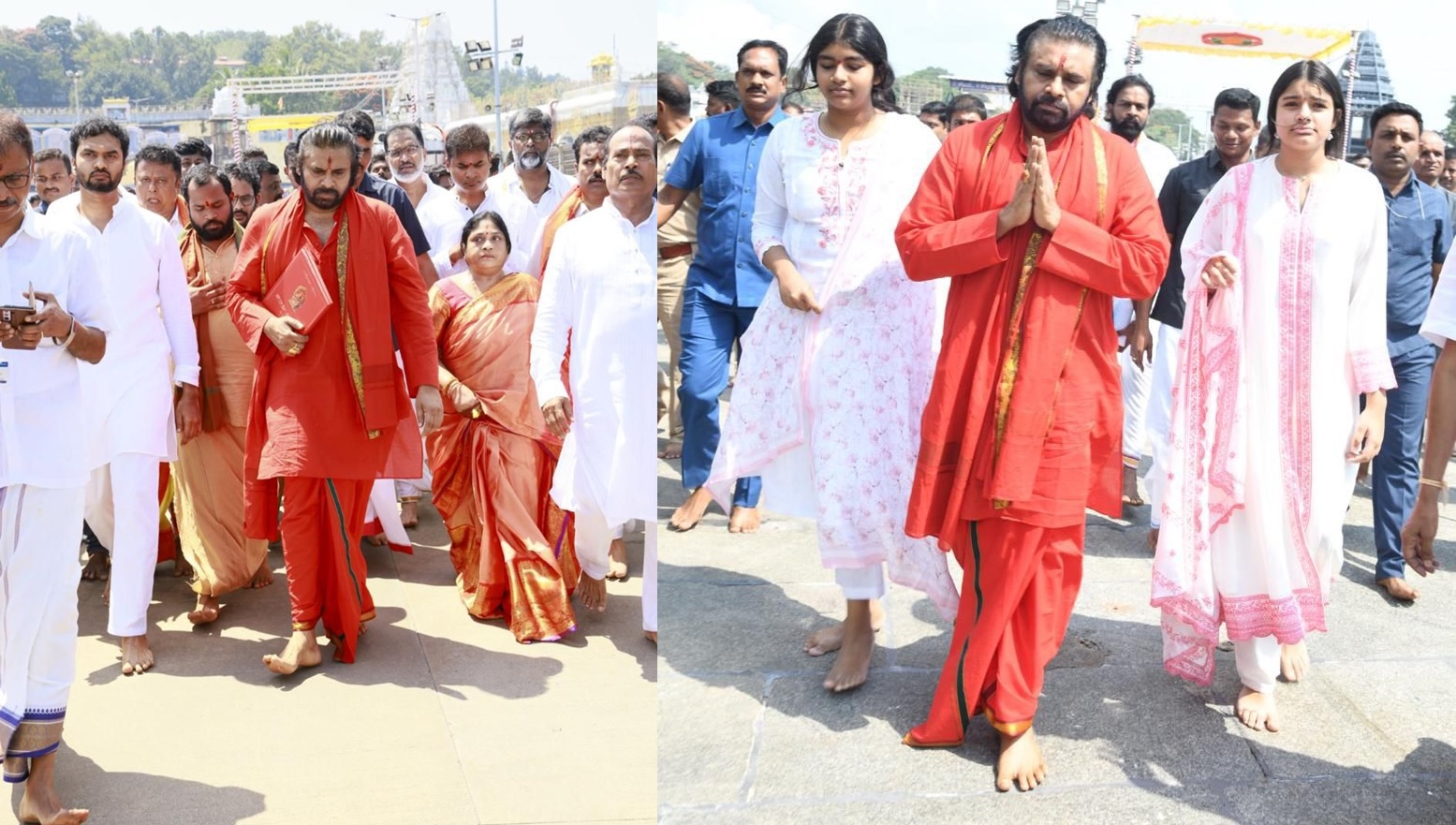 Pawan Kalyan offers prayers at Tirumala, ends ‘Prayaschit Deeksha’