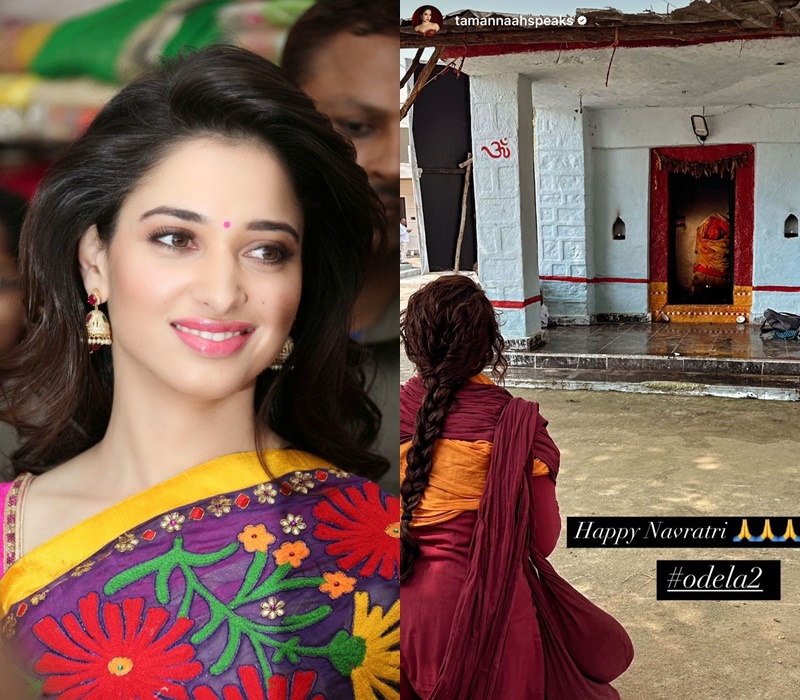 Tamannaah wishes ‘happy Navratri’ as she shared glimpse from ‘Odela 2’