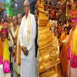 Brahmotsavam begins at Tirumala, CM offers silk robes