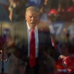 Man with shotgun arrested near Trump’s California rally