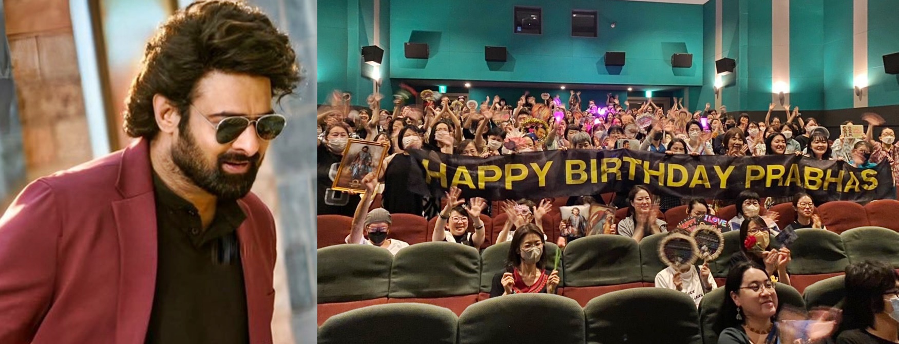 Fans from Tokyo send their best wishes to Prabhas ahead of his birthday