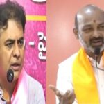 KTR sends legal notice to Bandi Sanjay for defamatory remarks
