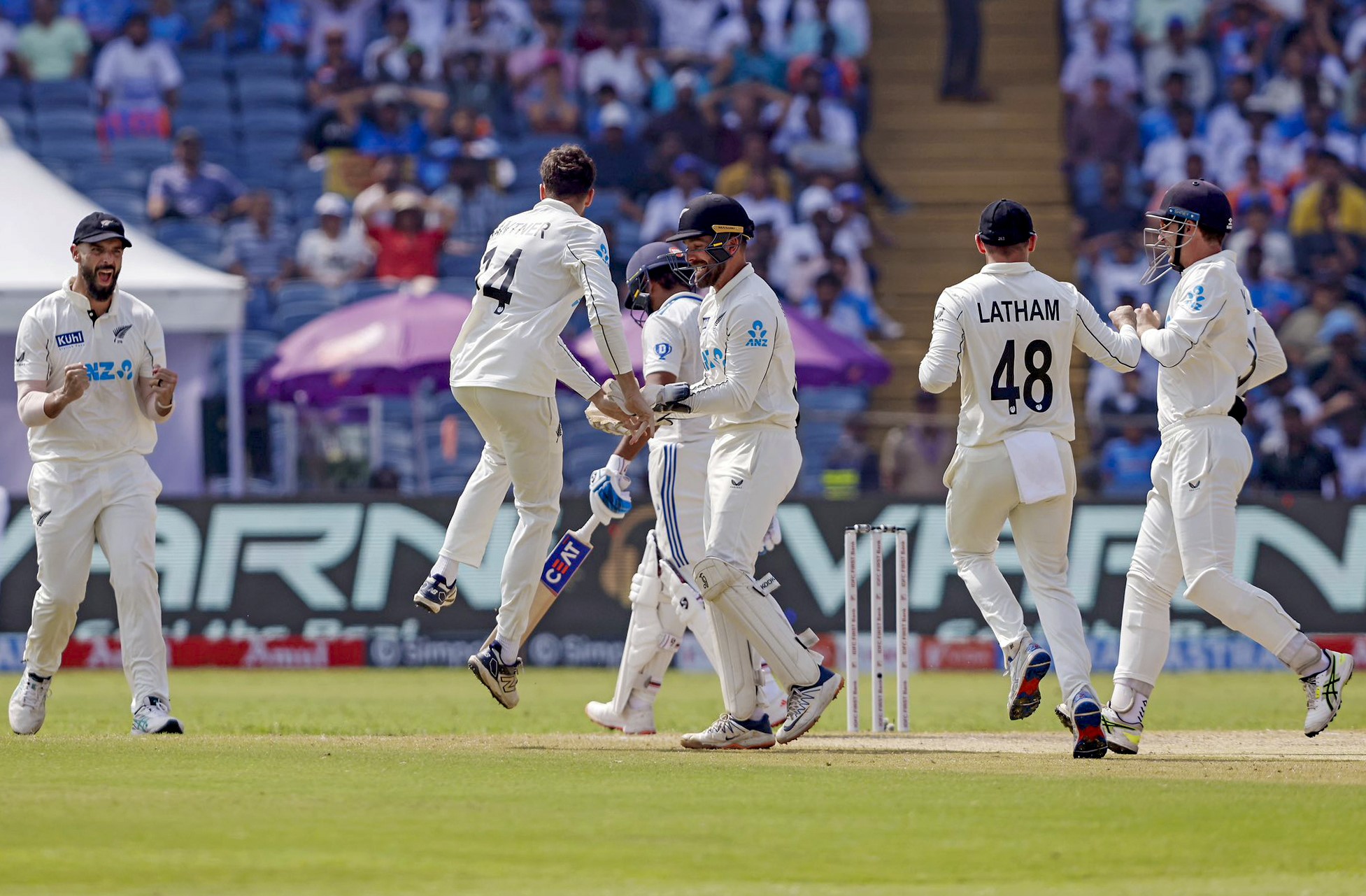 New Zealand end India’s 12-year home Test dominance with historic 2-0 Test series win
