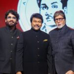 Chiranjeevi felicitated with ANR award