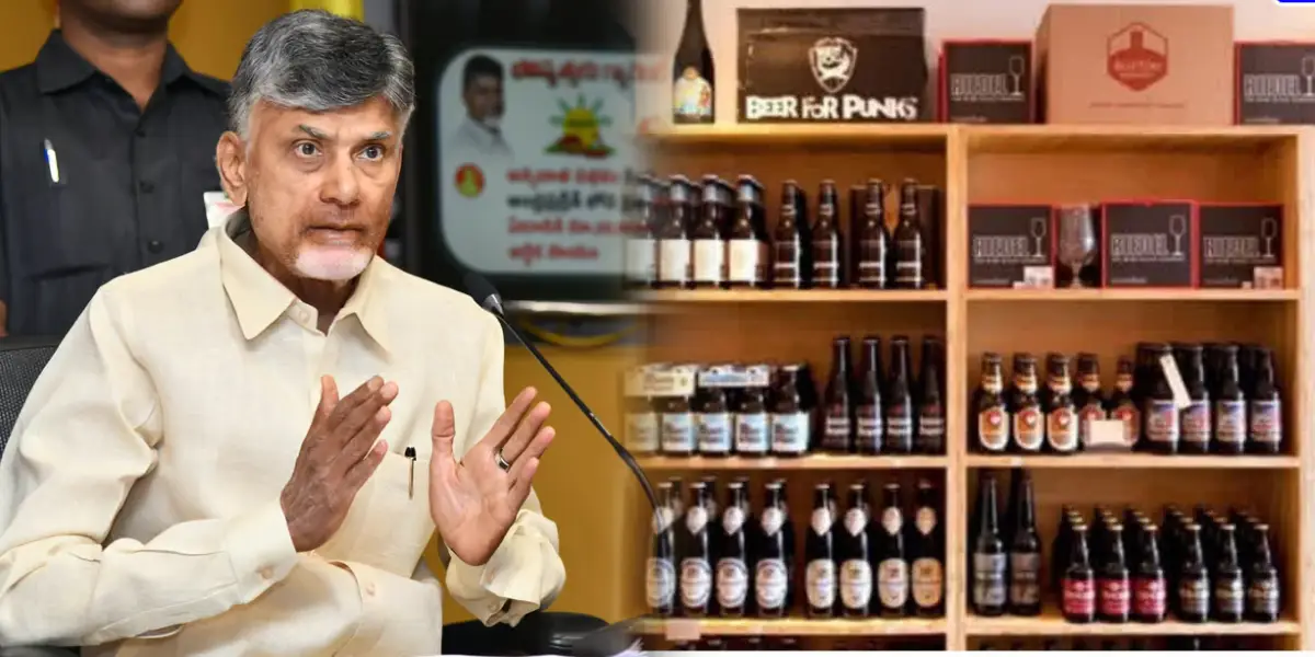 CM Chandrababu Asks To Impose A Fine of Rs 5 lakh If Liquor sold At Higher prices or To Belt shops