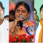 Jagan slams `Diversion politics’ showing photos of His Mother And sister