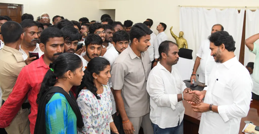 Y.S. Jagan’s Strategic Meetings with Family Members