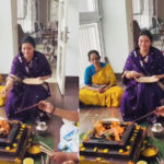 Renu Desai and Son Akira Perform Ganapati and Chandi Homams