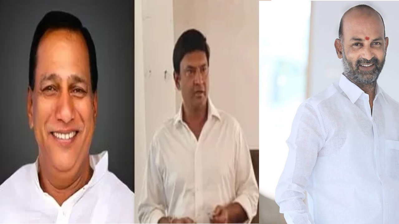 Malla Reddy and Marri Rajasekhar Reddy Meet Bandi Sanjay