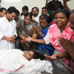 Jagan Visits Assault Victim’s Family, Promises Financial Aid