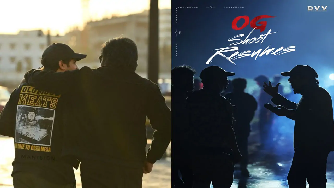 ఓజీ ఆన్‌ షూట్‌!