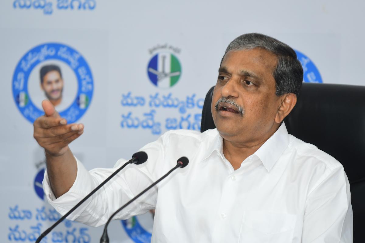 YSRCP’s Sajjala Ramakrishna Reddy Criticizes Chandrababu Naidu Over Rishikonda Palace Remarks