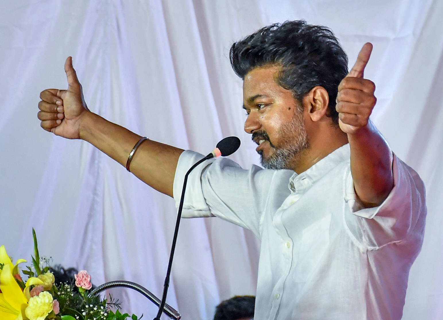 Vijay chairs meeting of TVK leaders to finalise roadmap for his statewide tour