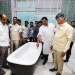 Chandrababu Inspects Modern Luxury At Rushikonda Buildings In Visakhapatnam