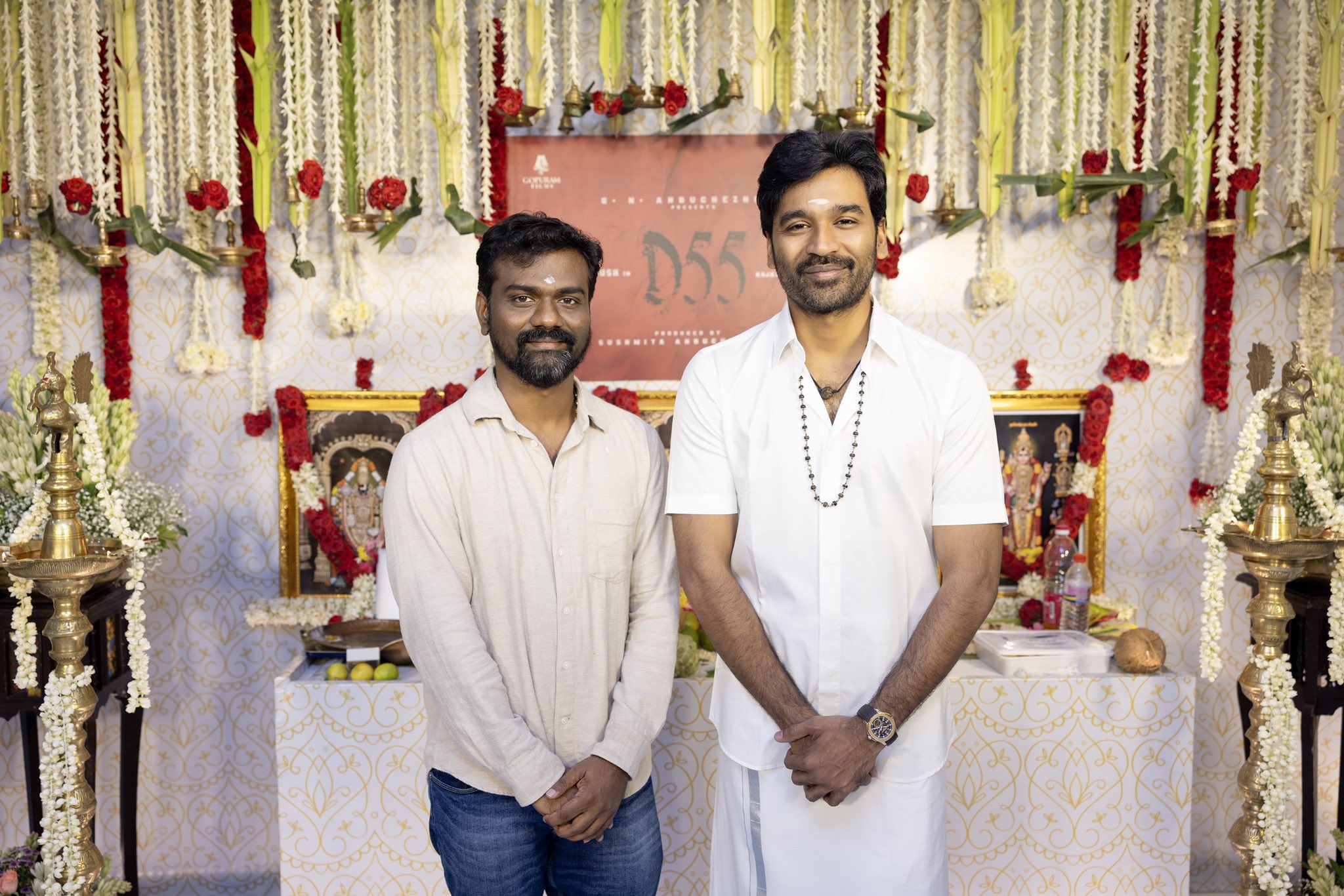 Dhanush Teams Up with Director Rajkumar Periasamy for New Project D55
