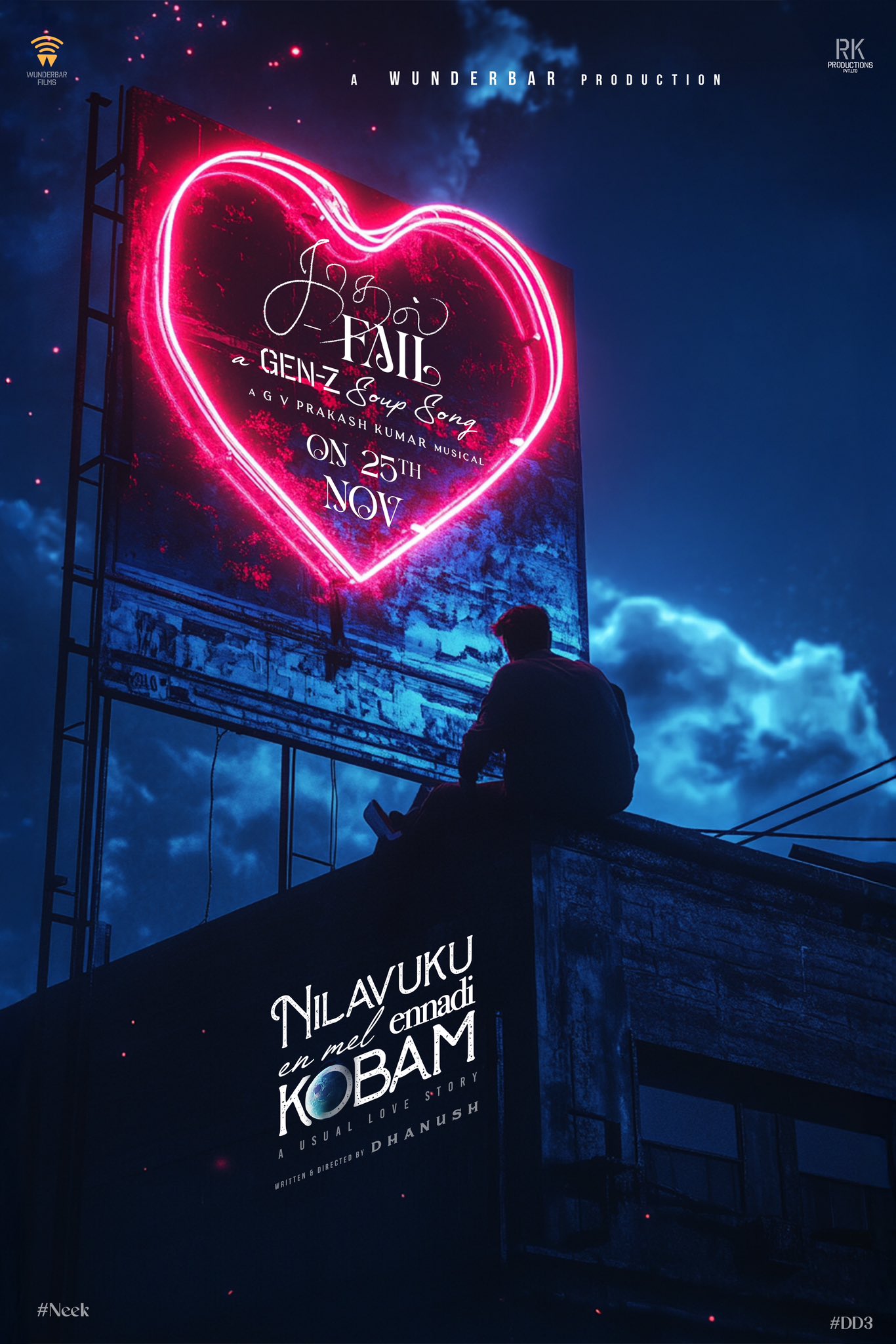 Dhanush Set to Drop a “Gen-Z Soup Song” from NEEK