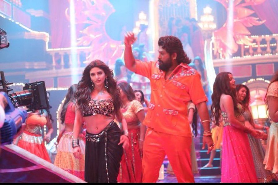 Pushpa 2 Item Song Leaked Picture Sparks Excitement