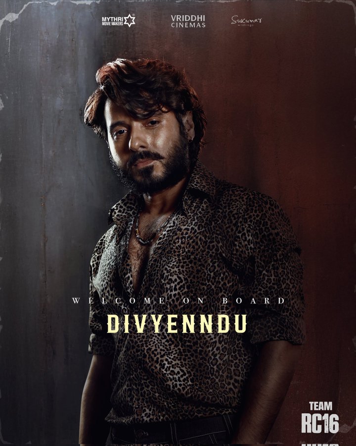 Divyenndu Sharma to Make Telugu Debut in Ram Charan’s Upcoming Film