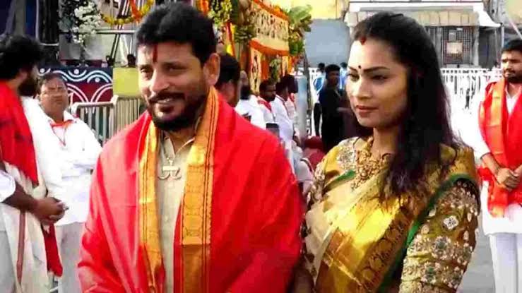 Duvvada Goes Into Hiding, Divvala Madhuri Files complaint