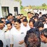 Followers of MLA Adinarayana Reddy Attack Adani Camp Office In Jammalamadugu
