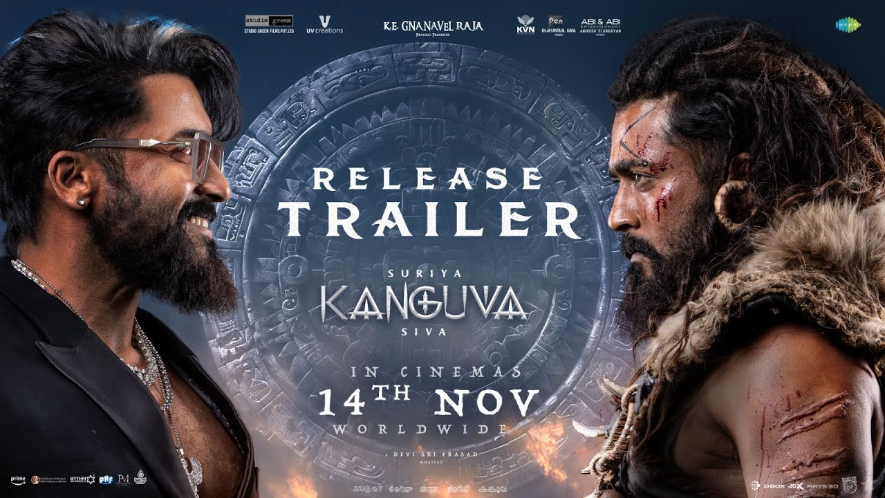 Suriya’s Kanguva New Trailer Drops: A Glimpse into Two Worlds, Packed with Action & Emotion
