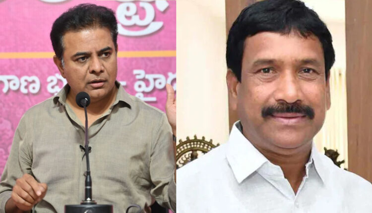 KTR Allegedly Involved In Patnam Narendra Reddy’s Remand Report