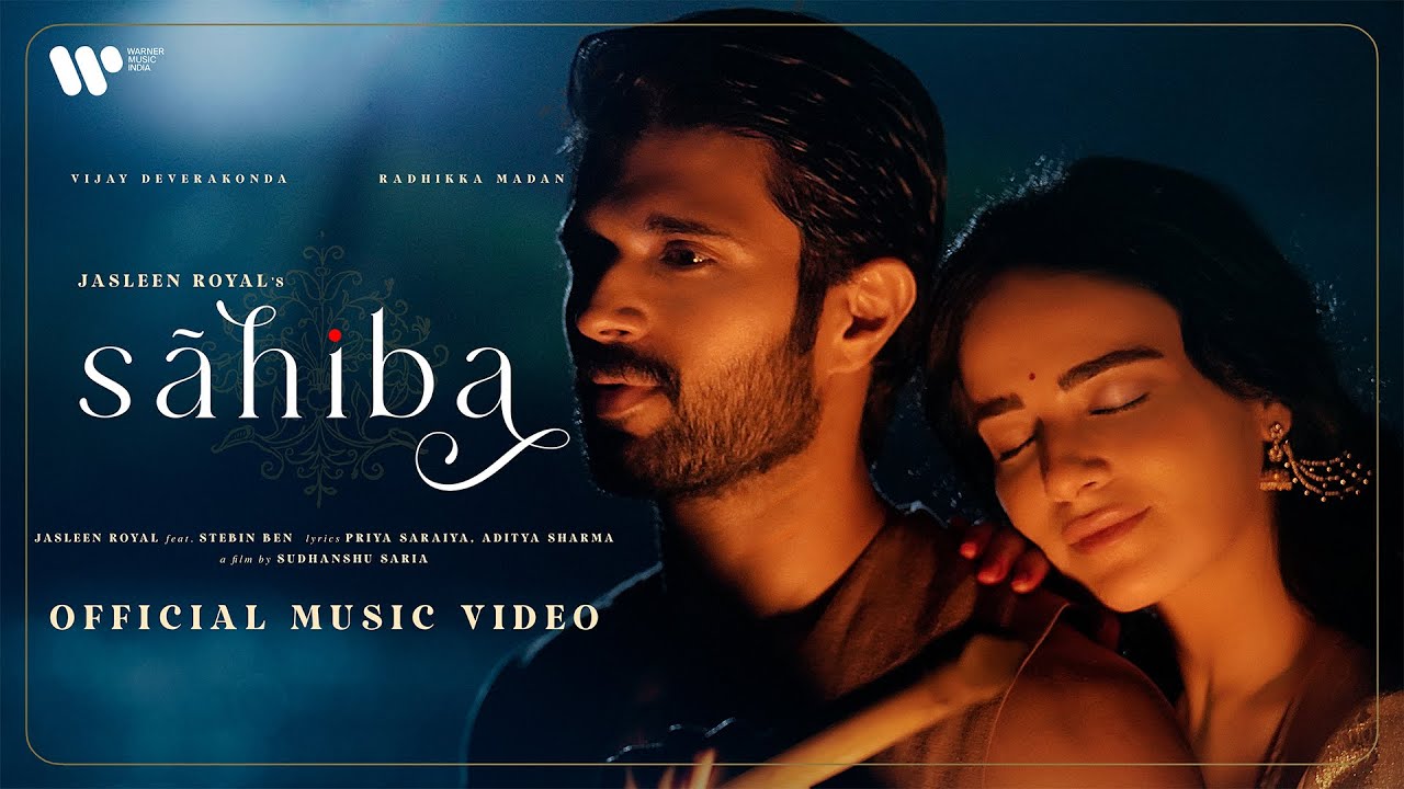 Vijay and Radhikka look smitten in Jasleen Royal’s romantic track ‘Sahiba’