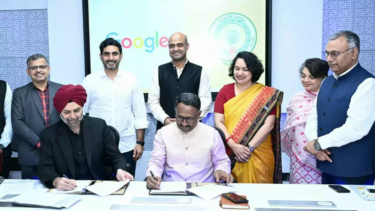 AP Government Teams Up with Google For AI Skill Development