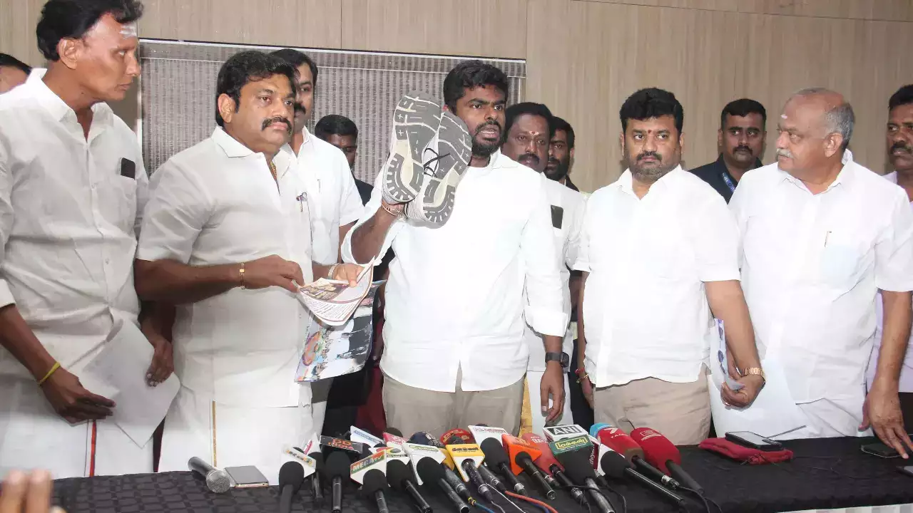 Annamalai’s strange protest over Anna Unv. Rape case Grabs Attention