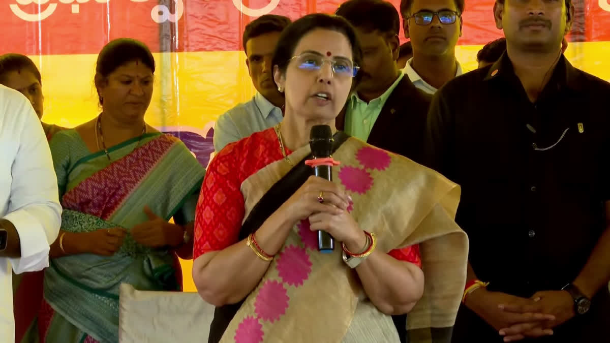 Nara Bhuvaneswari says future of the country is in the hands of the youth