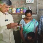 Chandrababu Prepares Coffee For Beneficiaries During Pension Distribution In Andhra Pradesh
