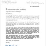 Mohan Babu Regrets, Tenders Apology