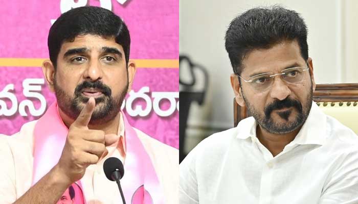 MLA Kaushik Reddy slams Revanth Reddy Tapping key BRS Leaders phones