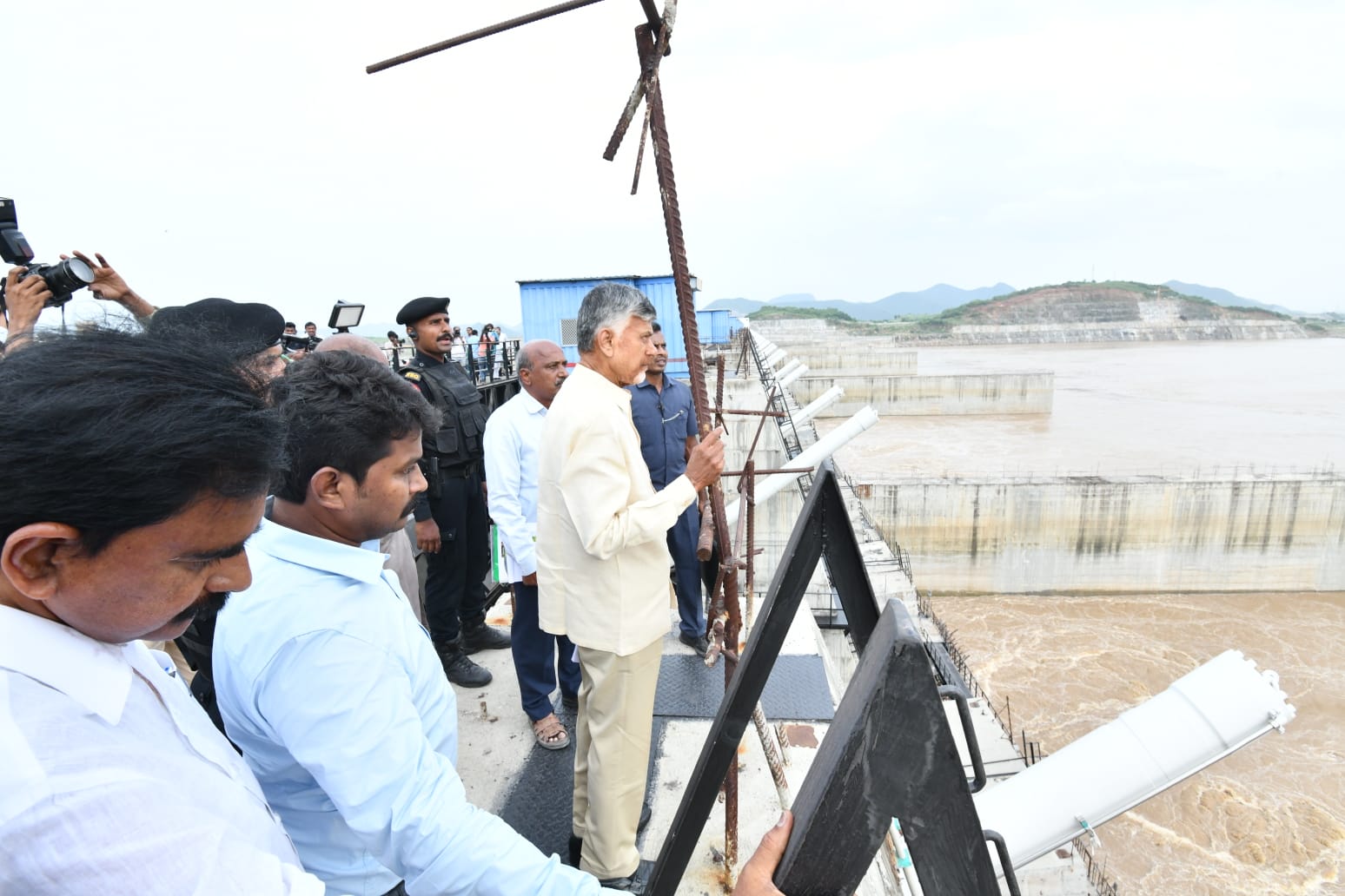 Chandrababu To visit Polavaram, Announce work schedule on Monday